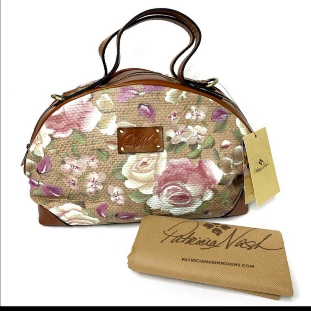 Patricia Nash All Leather Bag Perfect Gift Idea.